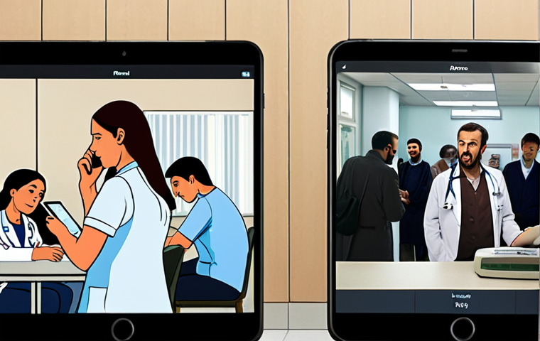 **Image Prompt 1: The Evolution of Appointment Booking**
"A compelling split image illustrating the stark contrast in medical appointment booking. On the left side, depict a scene of frustration and inefficiency: a person on an old-fashioned landline phone, appearing stressed, surrounded by a chaotic, crowded hospital waiting room with long queues and piles of paper forms. The atmosphere is tense and time-consuming. On the right side, show the same person, now calm and smiling, effortlessly booking a medical appointment on a sleek, modern smartphone or tablet with a clean, intuitive digital interface displayed. The background is serene and organized, conveying ease, efficiency, and empowerment. Incorporate subtle contemporary Middle Eastern architectural or design elements. Emphasize realism, high detail, and a vibrant visual contrast between the two halves."
