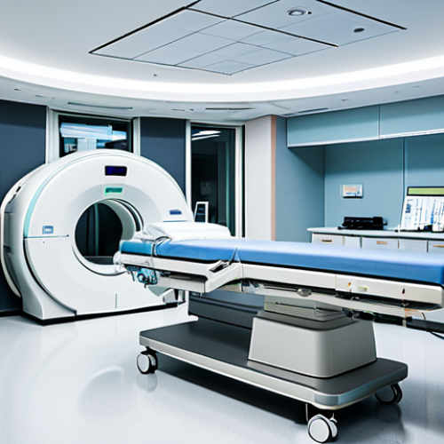 **

A modern hospital interior, showcasing advanced medical equipment for stroke treatment (MRI, CT scan). A diverse medical team (doctors, nurses, therapists) are actively working, fully clothed in professional attire. Focus on a sense of hope and urgency. Natural proportions, perfect anatomy, professional lighting, high resolution, safe for work.

**