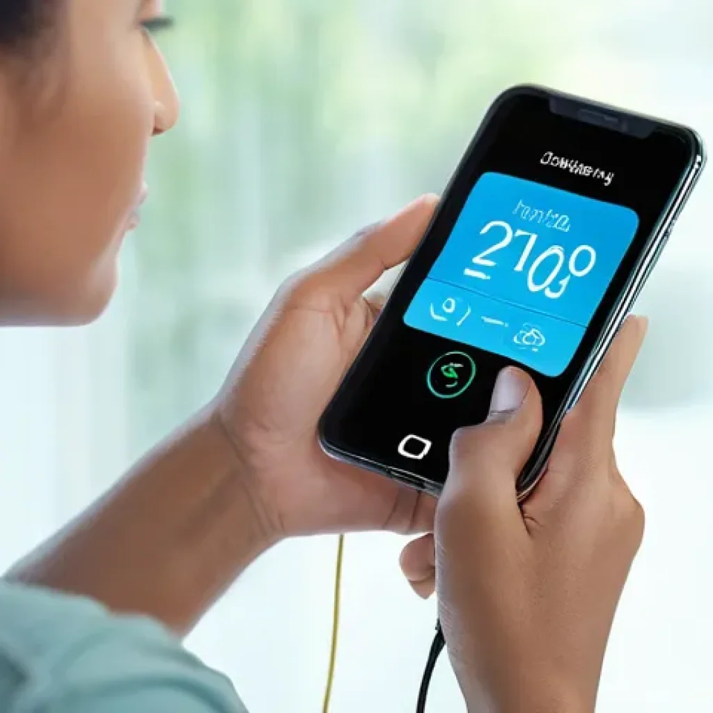 폐기능 검사 장비의 최신 기술 - **Prompt 1: Home Lung Function Monitoring**
"A serene, well-lit scene of an adult individual (we...