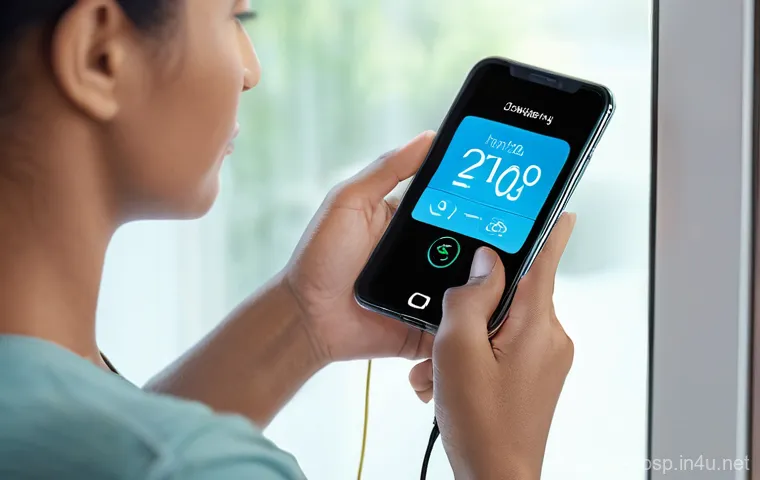 폐기능 검사 장비의 최신 기술 - **Prompt 1: Home Lung Function Monitoring**
    "A serene, well-lit scene of an adult individual (we...