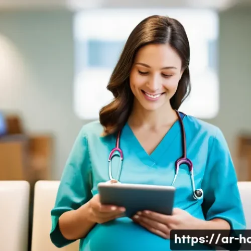 Home 26 임산부를 위한 종합병원 선택 기준 - **Prompt:** A serene and hopeful pregnant woman, dressed modestly in comfortable maternity wear, is ...